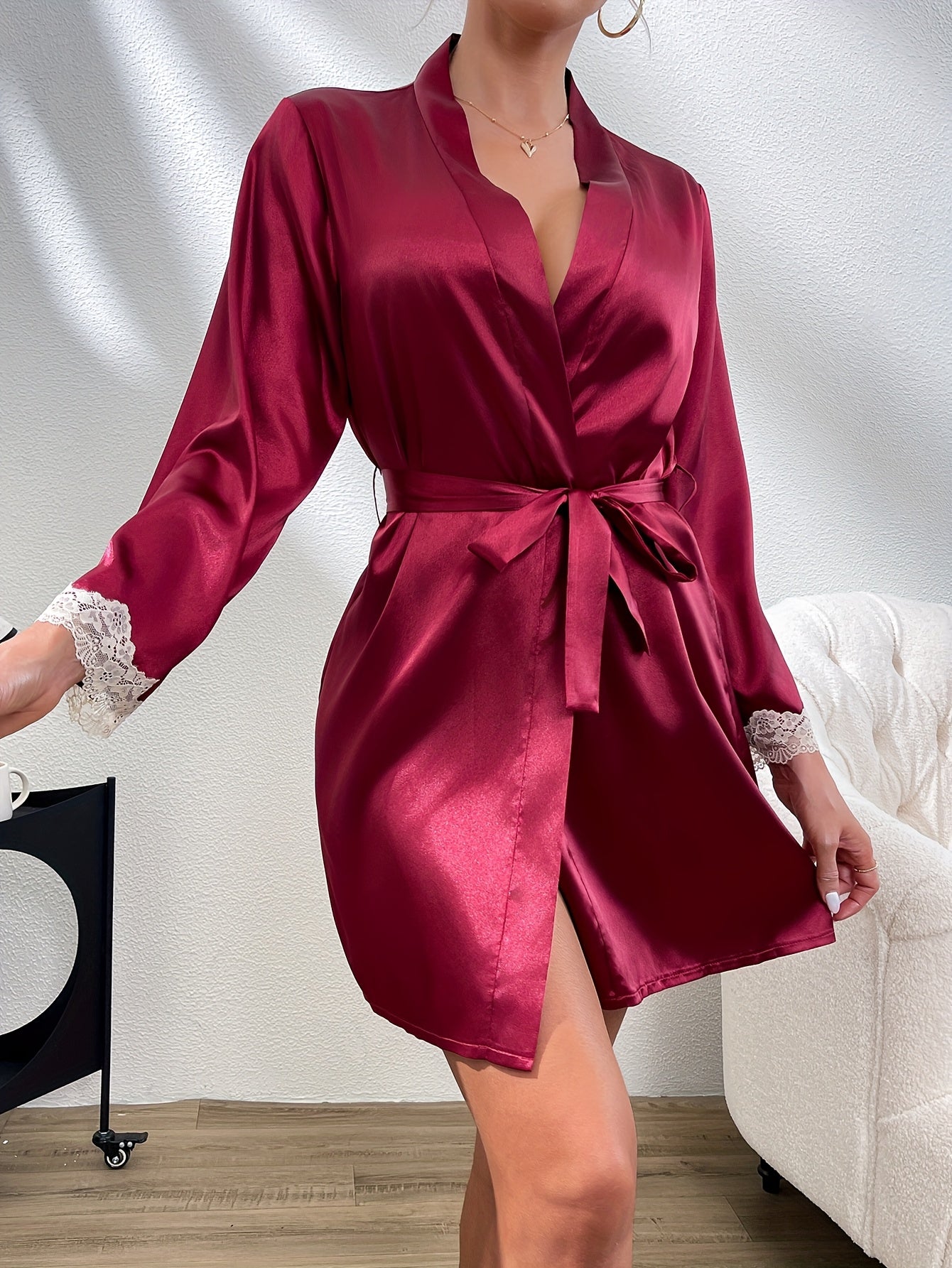 Conjunto de Camisa de Noite mais Robe Aylin